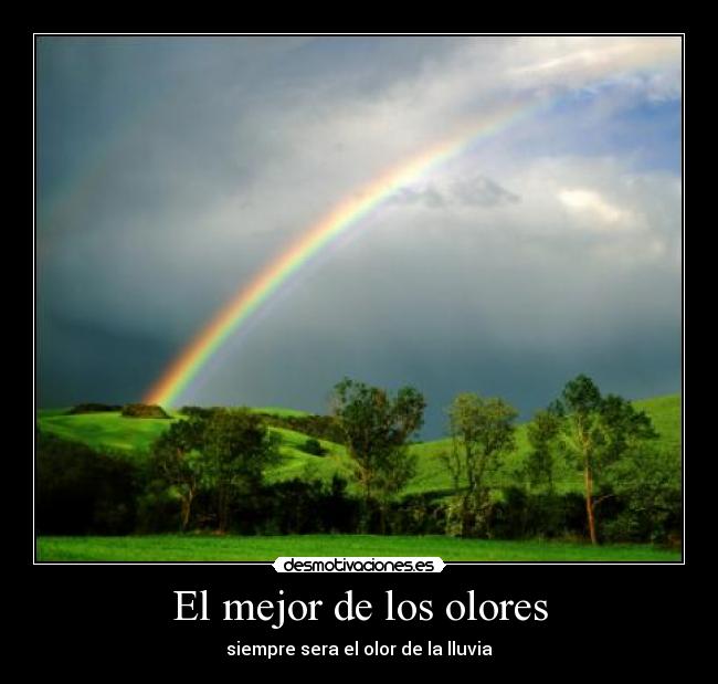 El mejor de los olores -