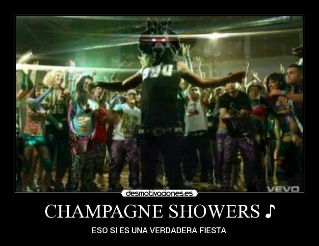 CHAMPAGNE SHOWERS ♪ -