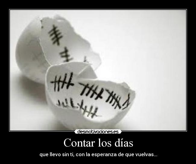 Contar los días -