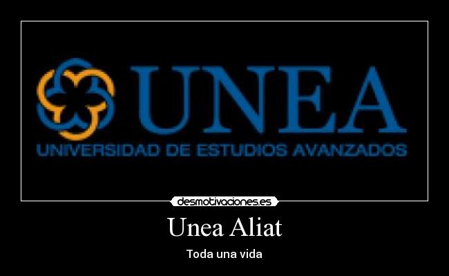 Unea Aliat - Toda una vida