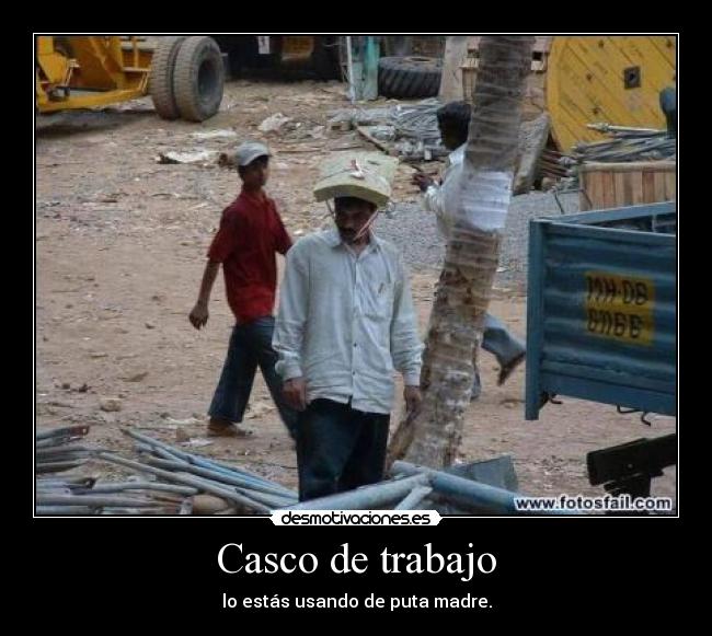 Casco de trabajo - 