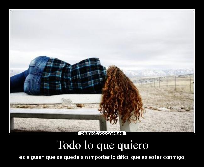 Todo lo que quiero -