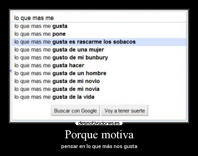 Porque motiva -