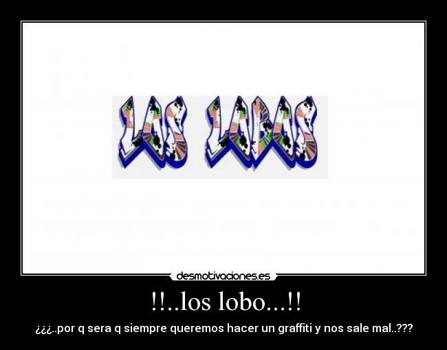 !!..los lobo...!! - 