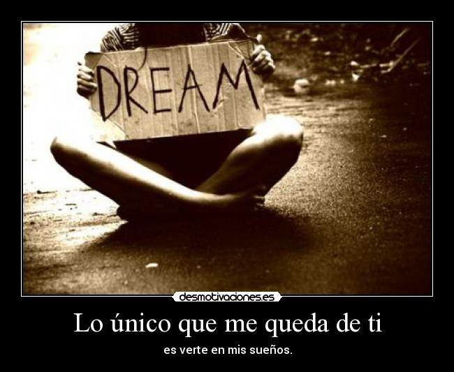 Lo único que me queda de ti -