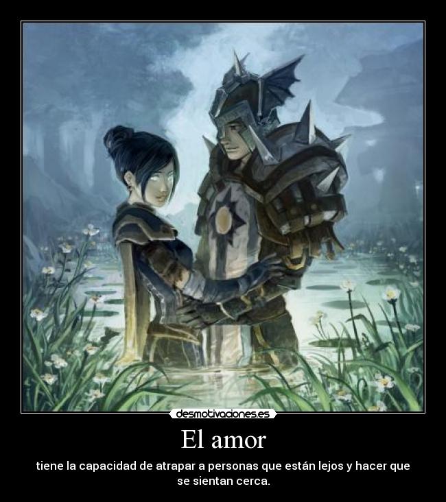 carteles amor distancia wow amor juegos rol desmotivaciones
