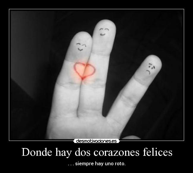 Donde hay dos corazones felices - 