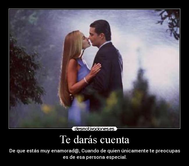 Te darás cuenta -
