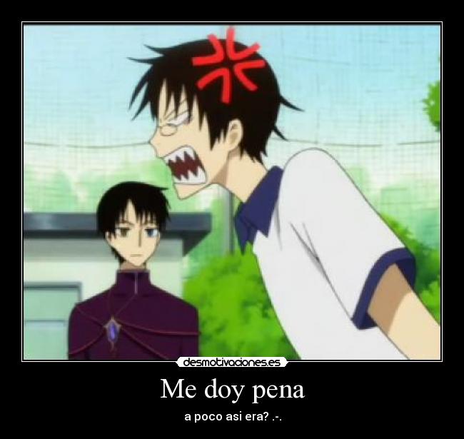 Me doy pena -