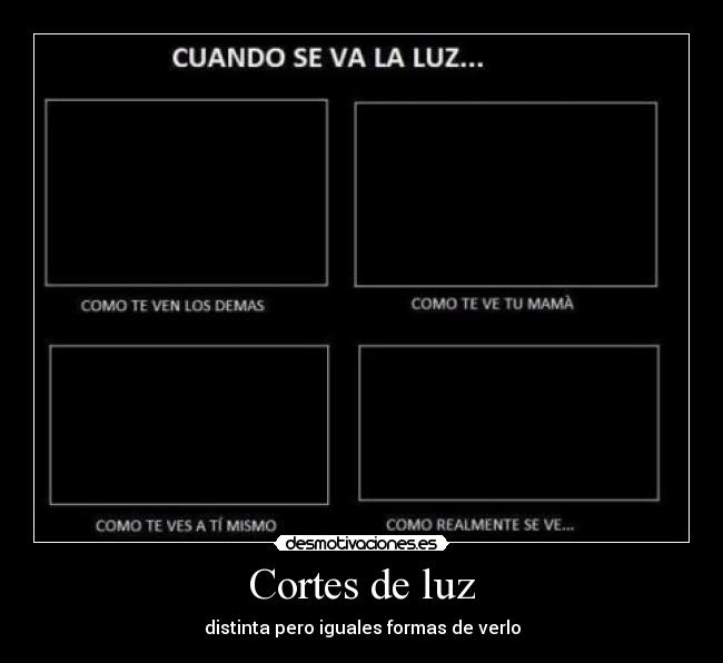 Cortes de luz - 