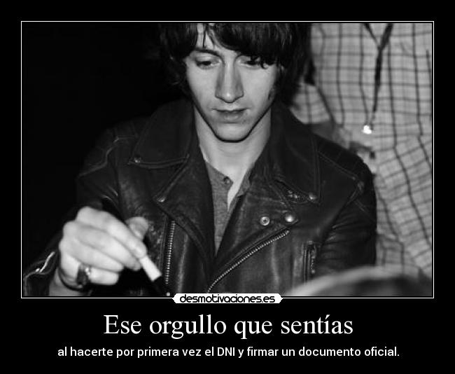Ese orgullo que sentías - 