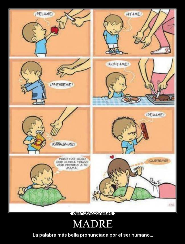 MADRE - La palabra más bella pronunciada por el ser humano...