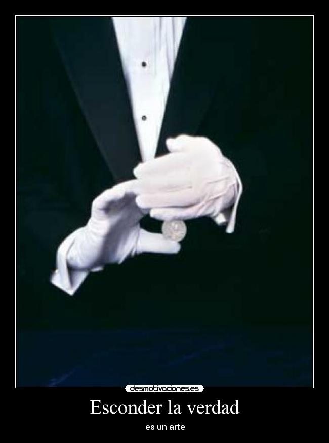 Esconder la verdad -