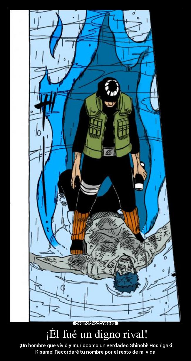 ¡Él fué un digno rival! -