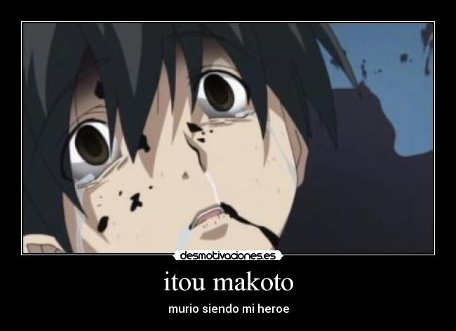 itou makoto - murio siendo mi heroe