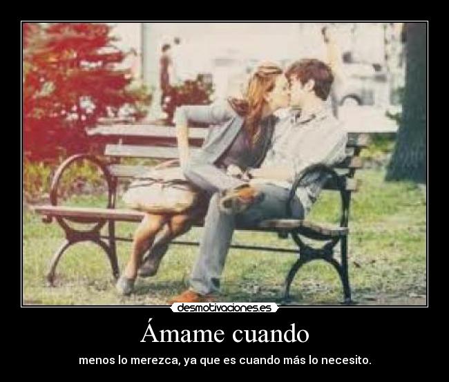 Ámame cuando - 