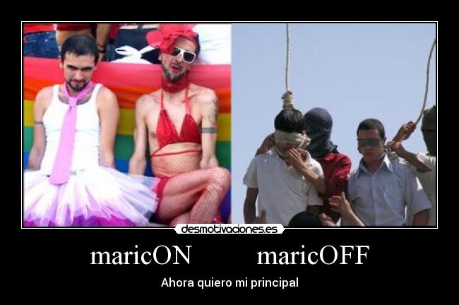 maricON         maricOFF - 