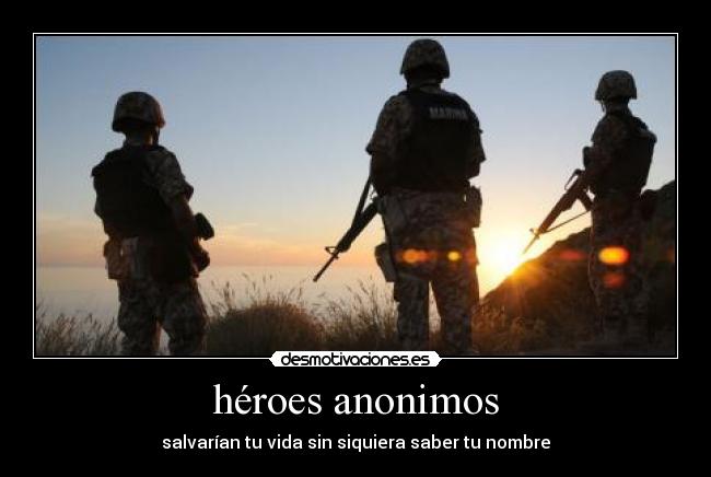 héroes anonimos - 