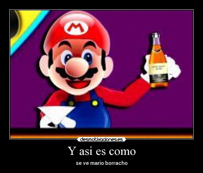 carteles mario desmotivaciones