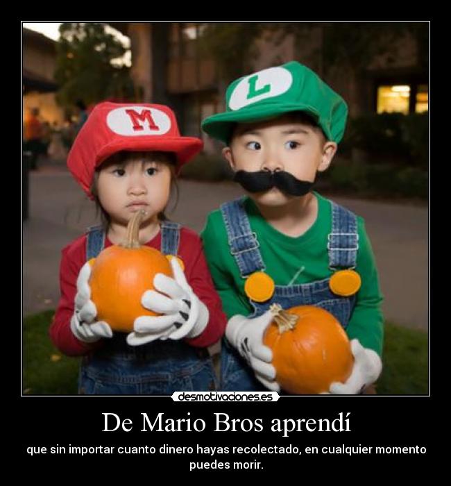 De Mario Bros aprendí - 