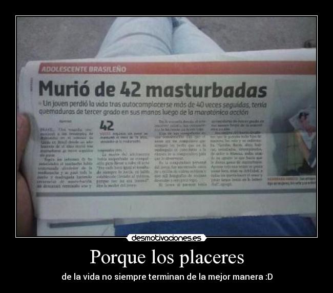 Porque los placeres - 