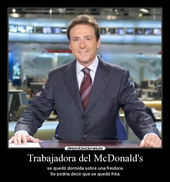 Trabajadora del McDonalds -