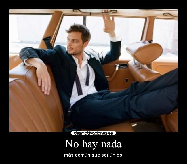 No hay nada -