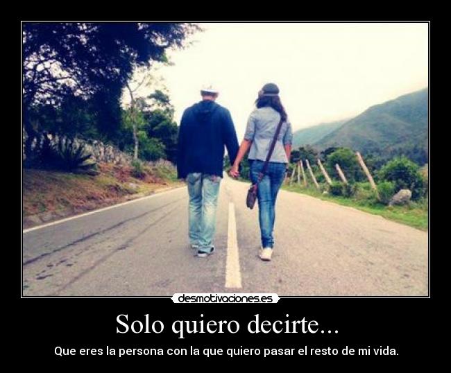 Solo quiero decirte... -