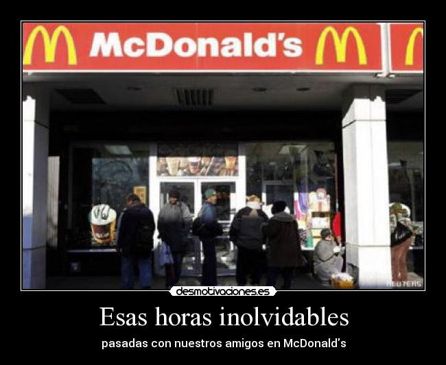 Esas horas inolvidables -