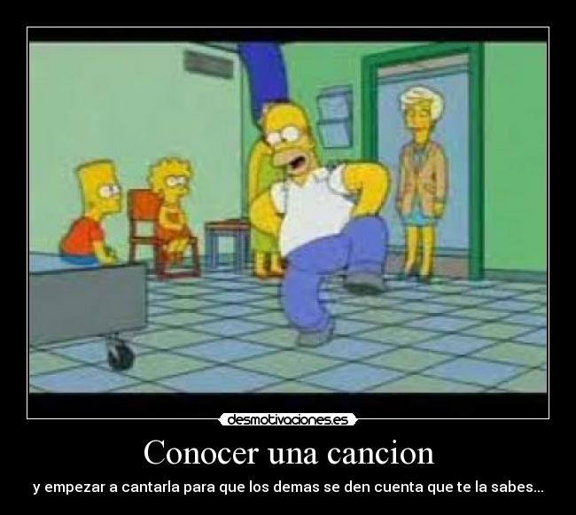 Conocer una cancion -