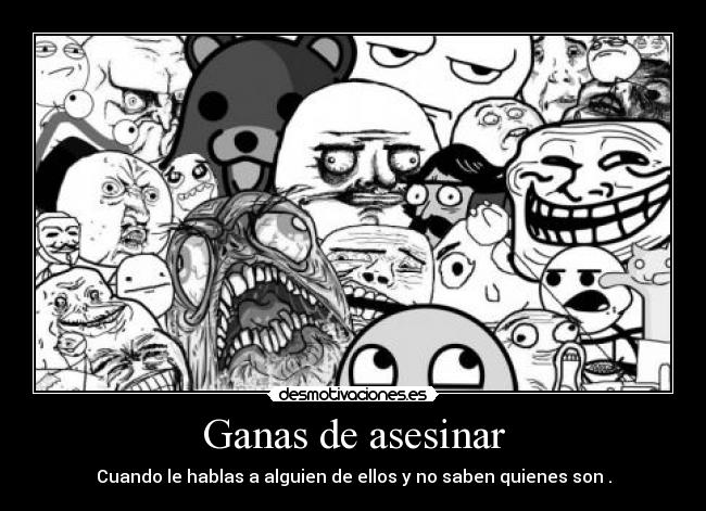 Ganas de asesinar -