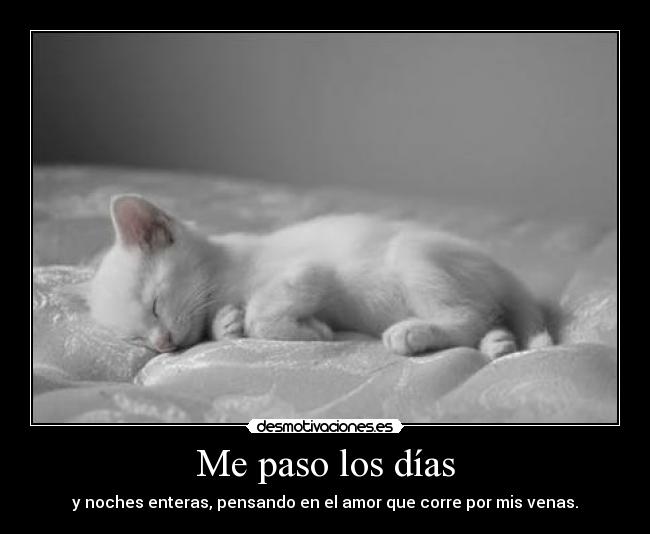 Me paso los días - 