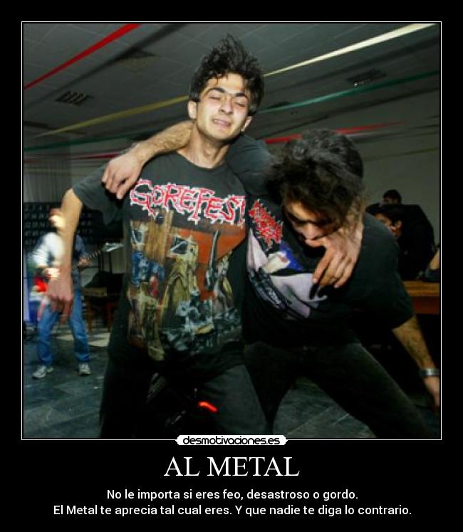 carteles metal heavy thrashers sentirse bien con uno mismo desmotivaciones