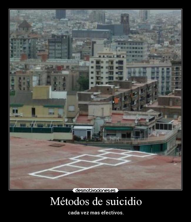 Métodos de suicidio -