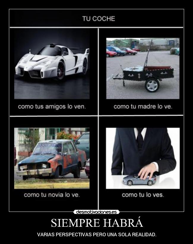 SIEMPRE HABRÁ - VARIAS PERSPECTIVAS PERO UNA SOLA REALIDAD.