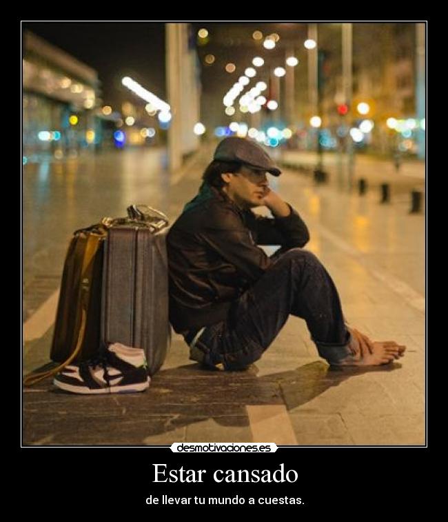 Estar cansado - 