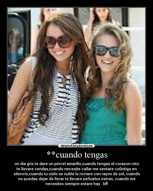 carteles bff desmotivaciones