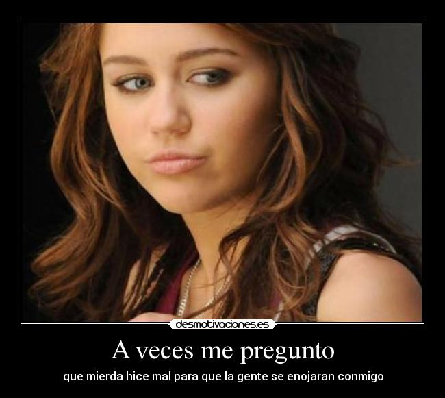 A veces me pregunto - 