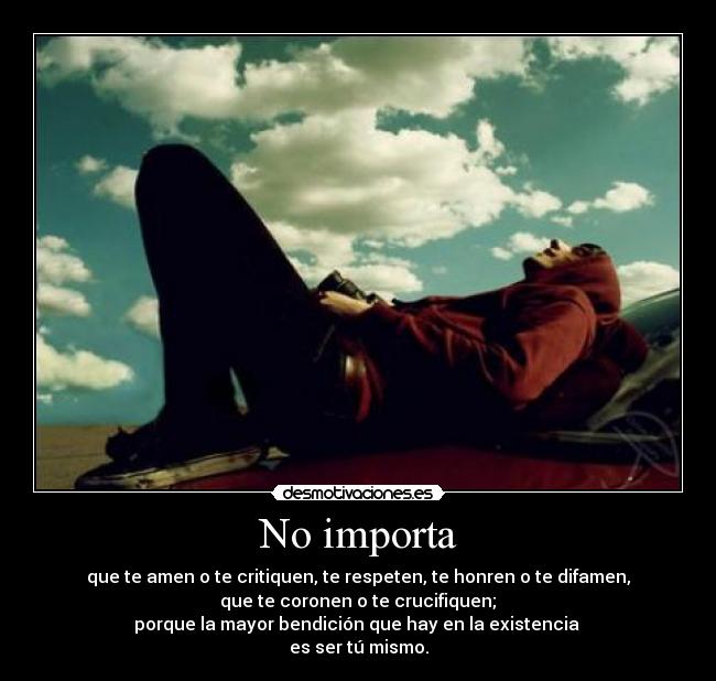No importa - 