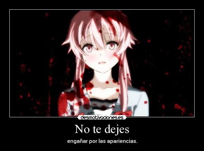 No te dejes - engañar por las apariencias.