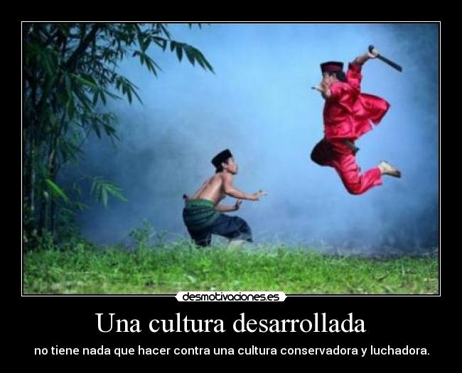 Una cultura desarrollada -