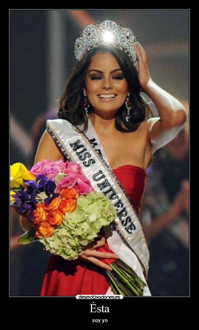 Ésta - soy yo