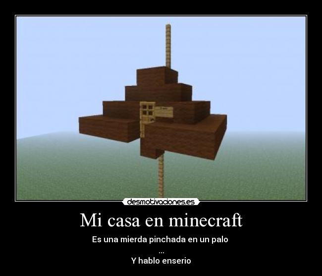 Mi casa en minecraft - 