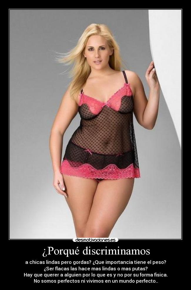 ¿Porqué discriminamos -