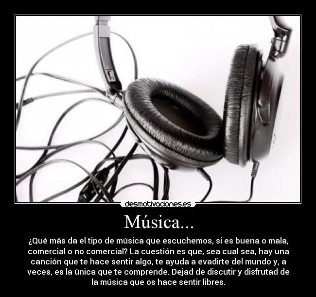 Música... - 
