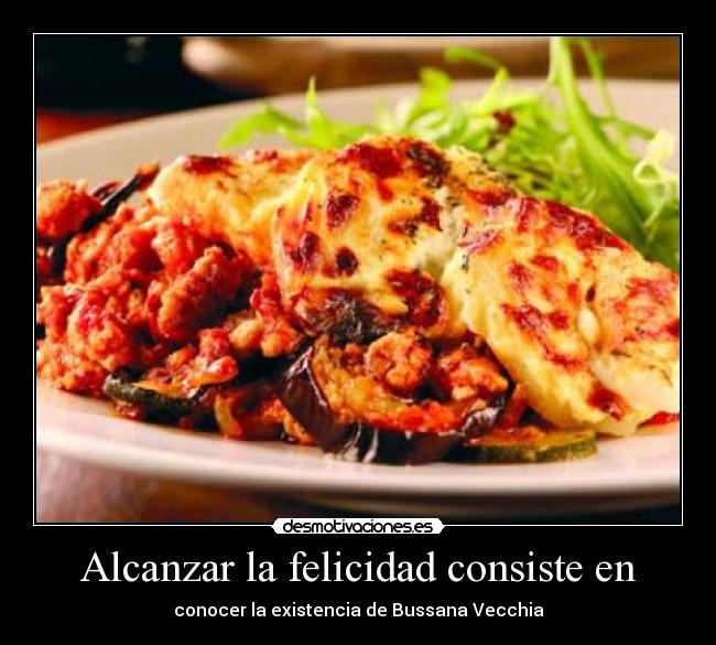 Alcanzar la felicidad consiste en - conocer la existencia de Bussana Vecchia