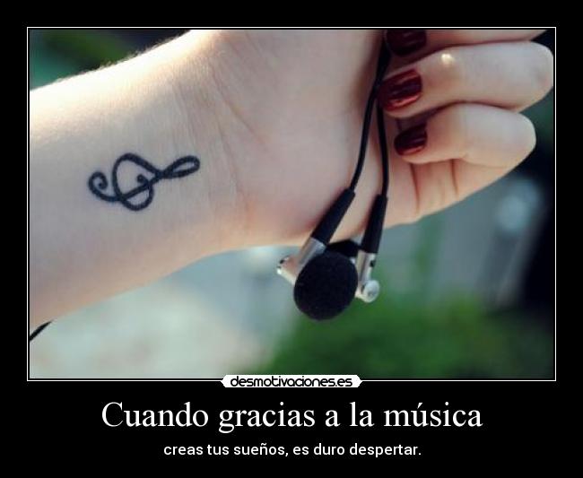 Cuando gracias a la música - 