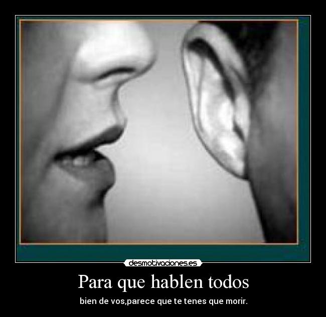 Para que hablen todos -
