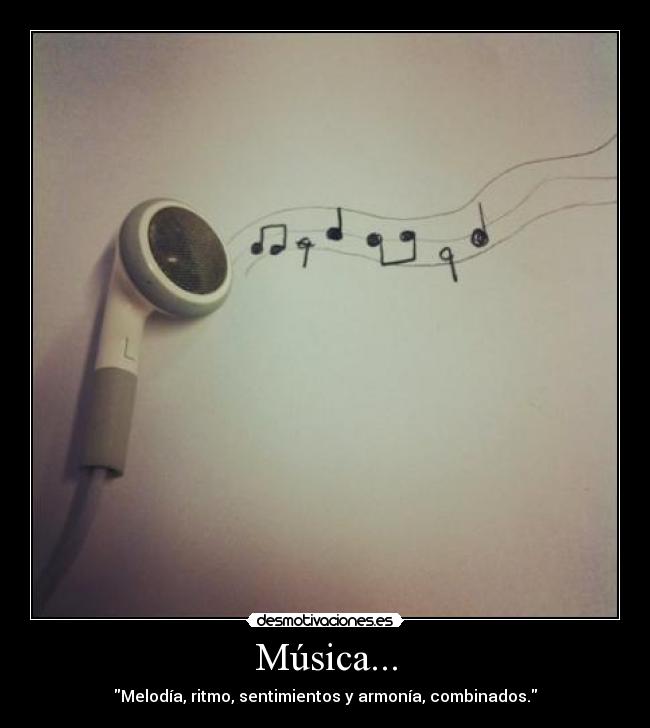 Música... - 