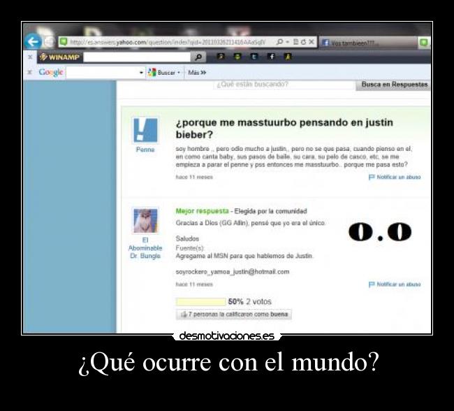 ¿Qué ocurre con el mundo? - 
